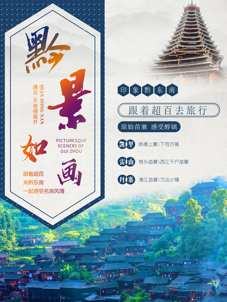 凯里、雷山、丹寨